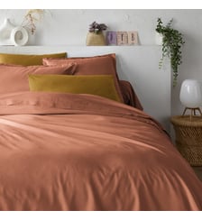Housse de couette en percale de coton Scenario La Redoute Interieurs