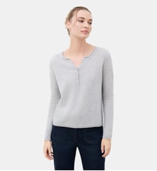 Pull msandy 100% cachemire - Motif uni Caroll