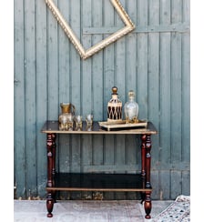 Table d'appoint en bois Francine N°453- Produit chiné Debongout