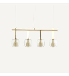 Suspension ligne 4 globes AM.PM