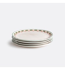Lot de 4 assiettes à dessert grès émaillé La Redoute Interieurs