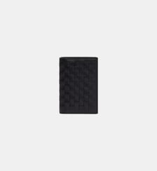 Porte-cartes en cuir tressé Sandro