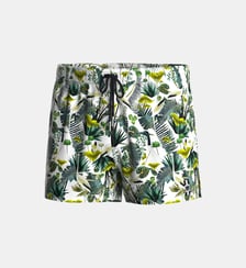 Short de bain court avec imprimé tropical Impetus