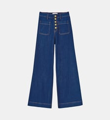 Jeans flare uni ATLANTA La Petite Etoile