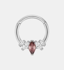 Piercing titane daith Panthère or Nebuleuse Bijoux