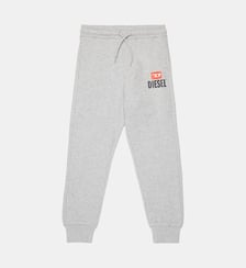 Pantalon en molleton avec logo Diesel Kids