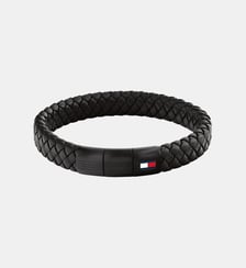 Bracelet Round braided bracelet Noir 2790662-PAR Tommy Hilfiger