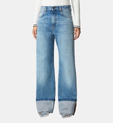 Jean wide leg en denim vintage Pinko