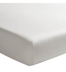 Drap housse uni en percale de coton, bonnet de 40cm, PREMIÈRE Essix