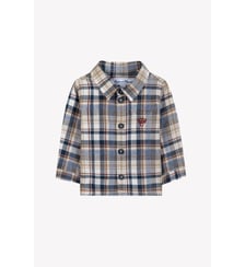 Chemise - Bordeaux coton carreaux boutons Tartine Et Chocolat