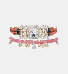 Bracelet double perles et pampilles DILI Hipanema