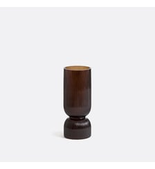 Vase en verre strié H26 cm, Valira La Redoute Interieurs