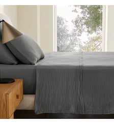 Drap plat en gaze de coton biologique AM.PM