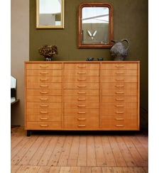 Meuble de métier en hêtre Fernand N°286- Produit chiné Debongout
