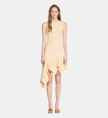 Robe en maille asymétrique Sandro