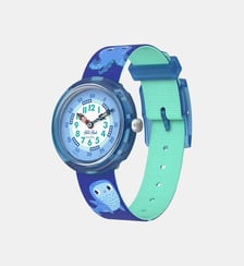 Montre Island greetings Bleu, Blanc FBNP257 Flik Flak