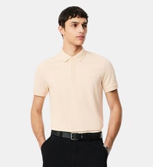 Polo droit en coton piqué stretch Paris Lacoste