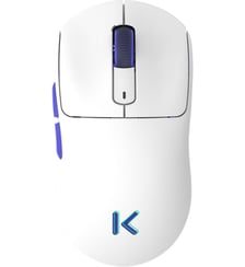 Souris Gamer Sans Fil M20 Blanche Ultimate 1K Skillkorp