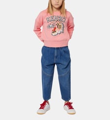 Jean avec découpes et plis Kenzo Kids
