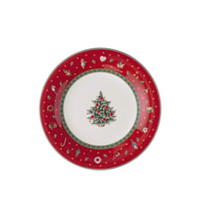 Assiette à dessert rouge Villeroy & Boch