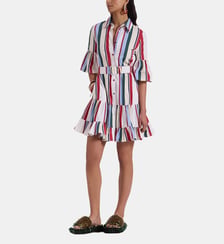 Robe Choux Stripes Jacquard Multicolor La DoubleJ
