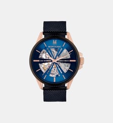 Montre automatique Round Bleu MOPE19A07 Montignac