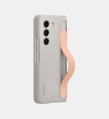 Coque Z Fold 5 avec lanière Crème Samsung