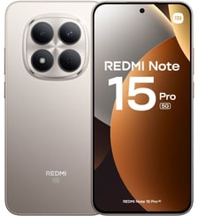 Smartphone Redmi Note 15 Pro Gris Titane 256Go 5G Xiaomi