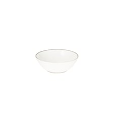 Set of 2 Porcelain Chinese Cups Platinum Finish - MALMAISON IMPÉRIALE Christofle