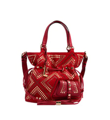 Sac seau Premier Flirt Studs Capsule 150 ans en cuir M Lancel