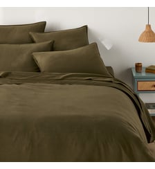 Housse de couette, flanelle coton, Clara La Redoute Interieurs