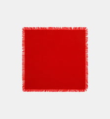 Foulard à fines franges en cachemire Bompard