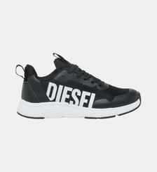 Sneakers à lacets avec logo Diesel Kids
