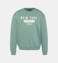Sweatshirt col rond NEW YORK Schott