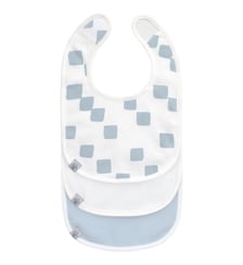 Lot de 3 bavoirs naissance Lassig