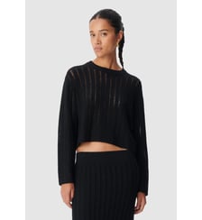 Pull tricot ajouré Ikks