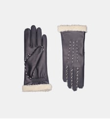 Gants Marie-Louise Femme Cuir Doublés Alpaga Agnelle