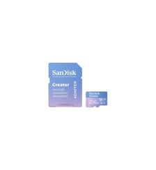 Carte Micro SD 256Go Creator Sandisk