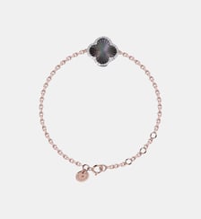 BRAC. LUMIERE NACRE GRISE + DIAM. R. OR750 Morganne Bello