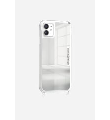 Coque de téléphone miroir anti-choc avec anneaux pour iPhone 11 La Coque Française