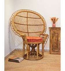 Fauteuil en rotin Emmanuel N°14- Produit chiné Debongout