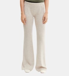 Pantalon évasé à côtes Bompard