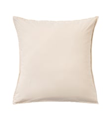 Taie d'oreiller unie en percale de coton lavée, DELICATE Essix