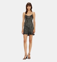 Robe slip en viscose à fines bretelles Diesel