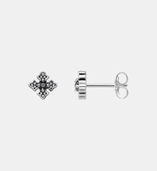 Clous d'oreilles Royalty noir Thomas Sabo