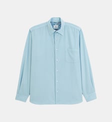 Chemise manches longues velours côtelé Serge Blanco