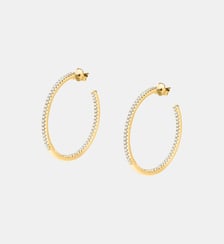 Boucles D'Oreilles en Argent 925%, Zircons TESORI Morellato