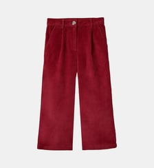 Pantalon large en velours Fille Cyrillus