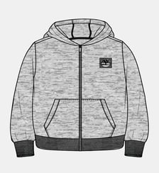 Cardigan à capuche en molleton Timberland