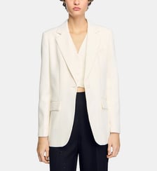 Veste de tailleur ajustée courte Sandro